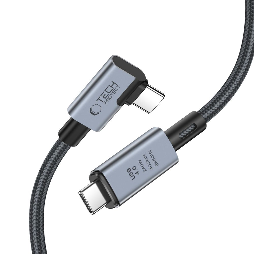 USB Cables – Angled and straight cable USB-C 4.0 PD - Carlat