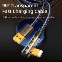 USB Cables – Angled cable for iPhone USB-A - Ligtning - Carlat