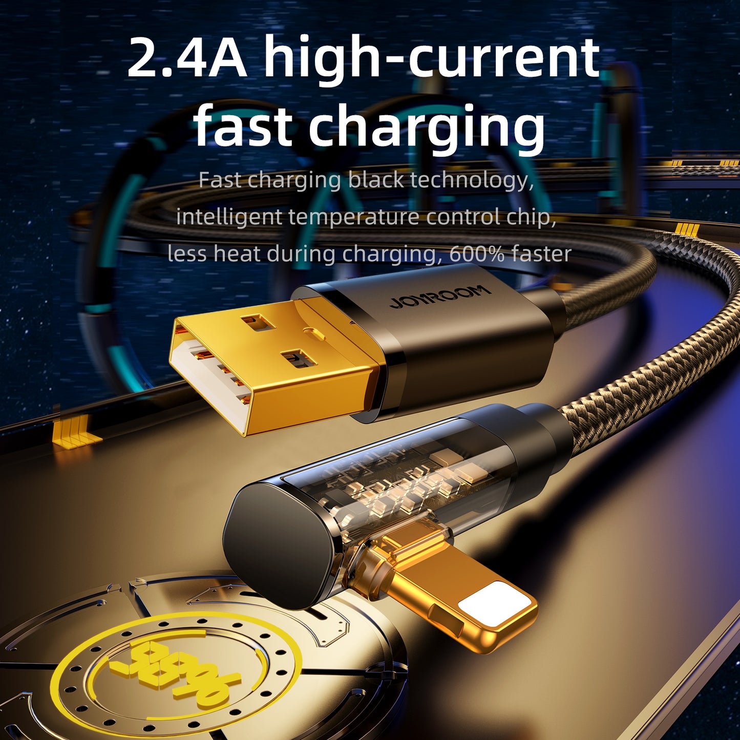 USB Cables – Angled cable for iPhone USB-A - Ligtning - Carlat