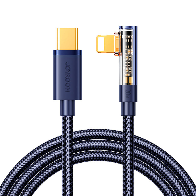 USB Cables – Angled cable for iPhone USB-C - Lightning - Carlat