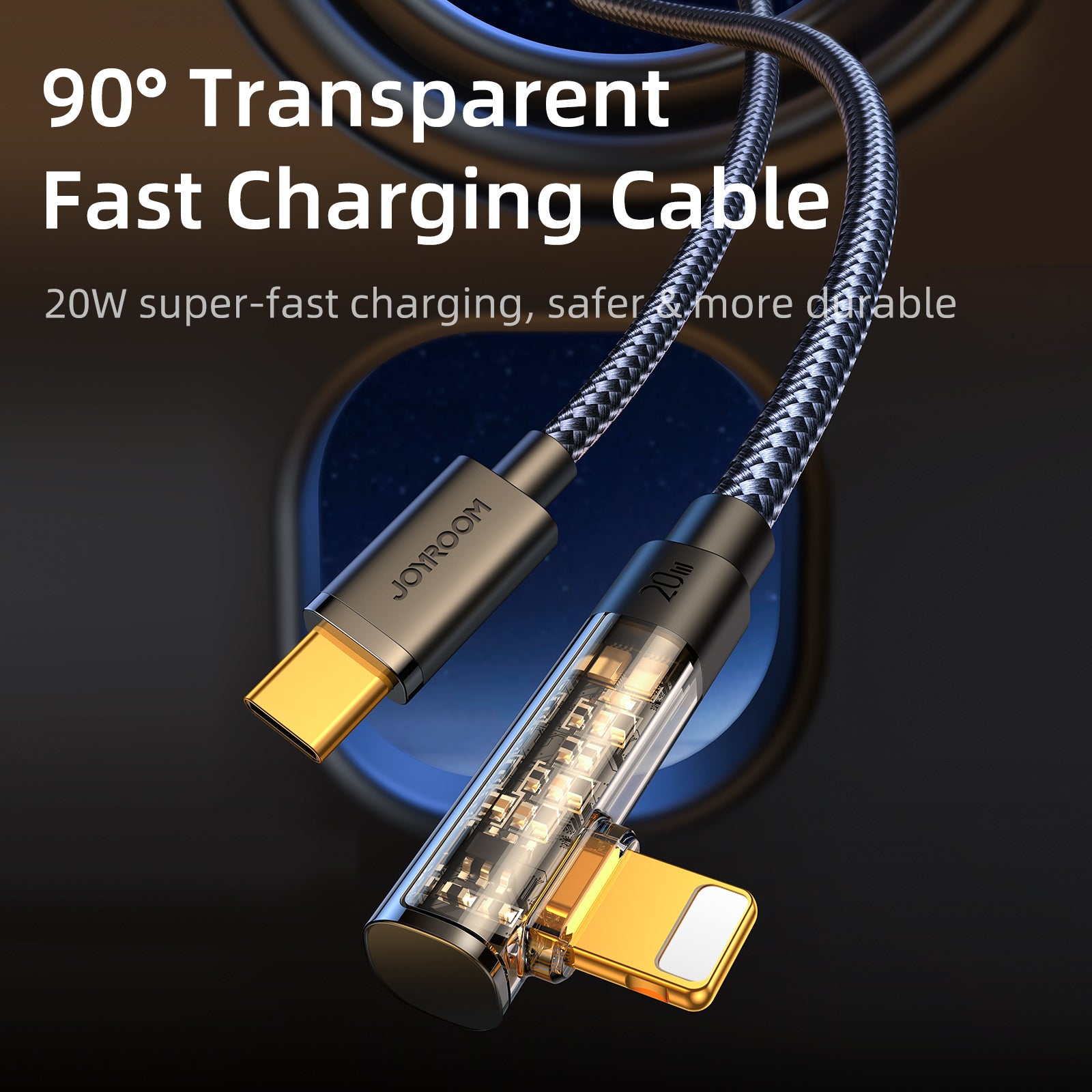 USB Cables – Angled cable for iPhone USB-C - Lightning - Carlat