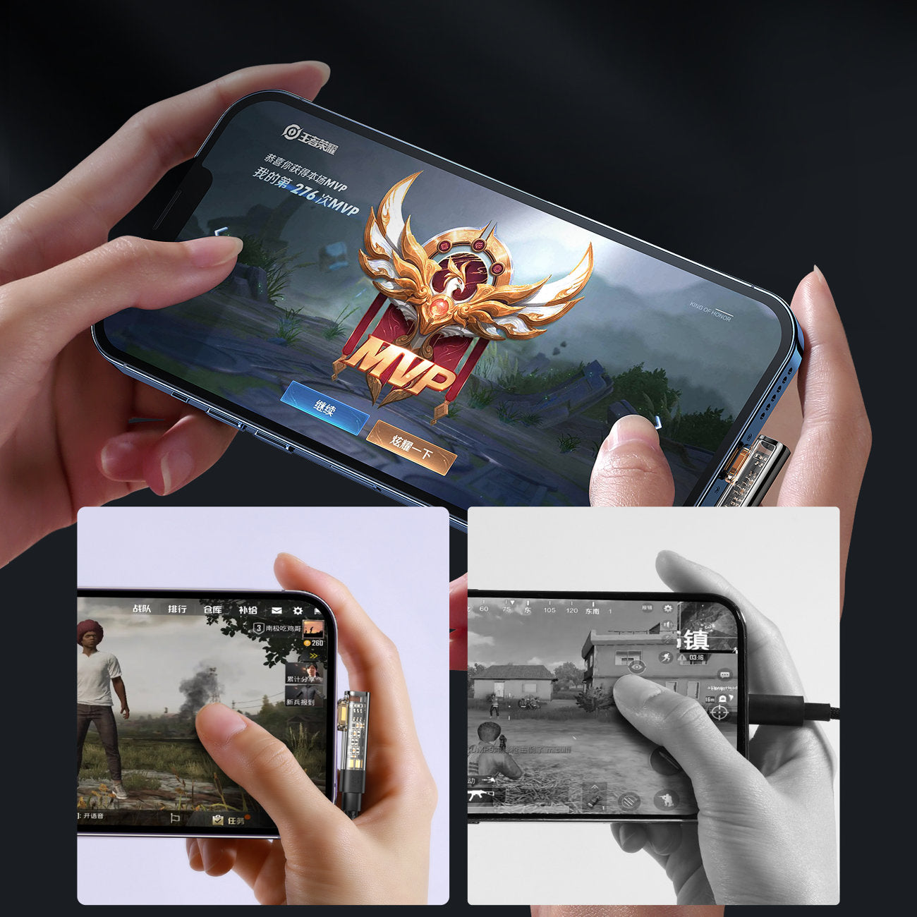 USB Cables – Angled iPhone Lightning Cable - USB-C for - Carlat