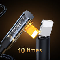 USB Cables – Angled iPhone Lightning Cable - USB-C for - Carlat