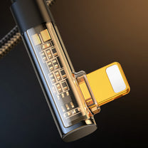 USB Cables – Angled iPhone Lightning - USB cable for - Carlat