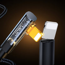 USB Cables – Angled iPhone Lightning - USB cable for - Carlat