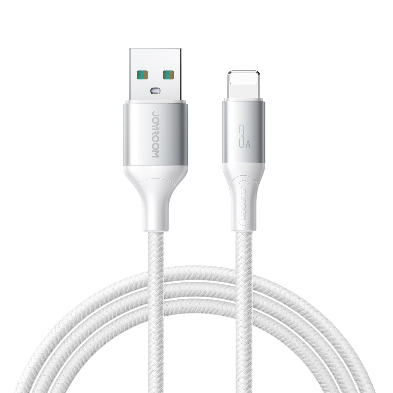 USB Cables – Braided S-A28 cable USB-A - Lightning 3A - Carlat