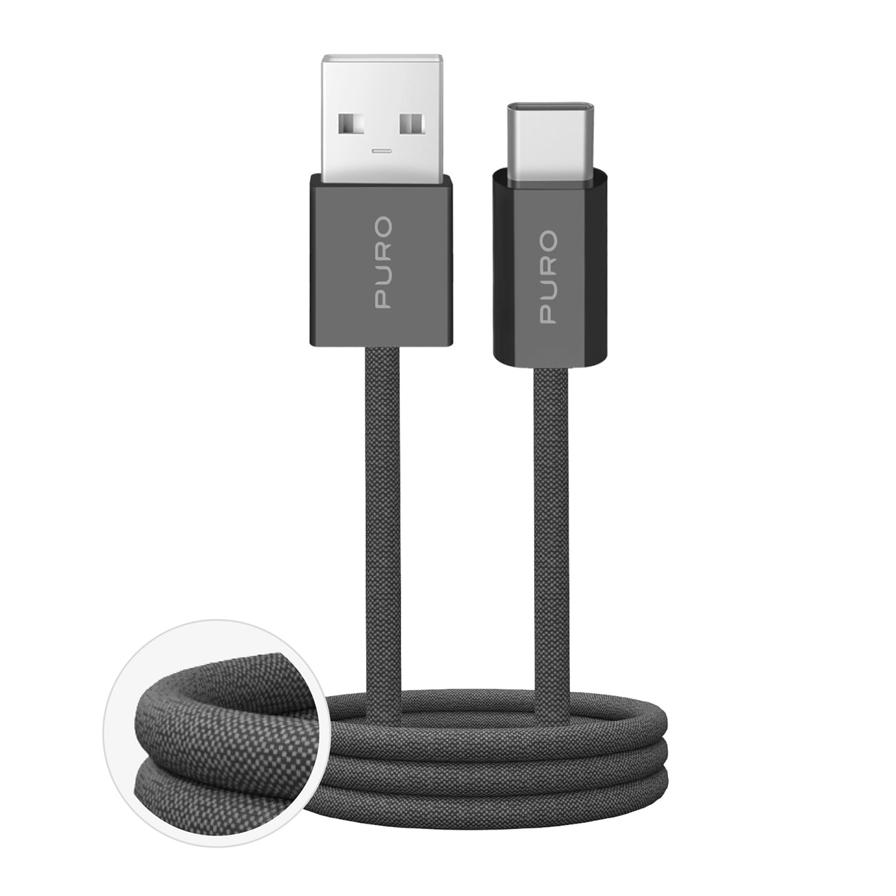 USB Cables – Braided USB-A - USB-C cable Fabrik 2.0 - Carlat