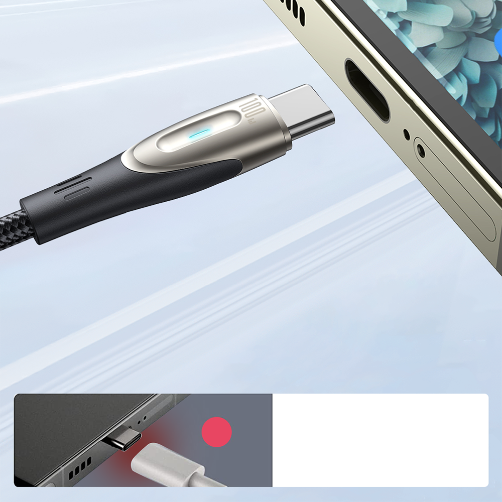 USB Cables – Braided cable Star-Light Series USB-C - USB-C - Carlat