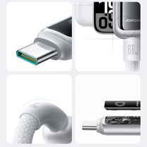 USB Cables – Braided cable USB-A - USB-C 66W 1.2m - Carlat