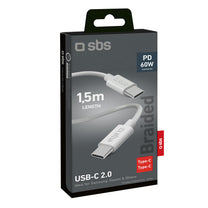 USB Cables – Braided cable USB-C 60W 1.5m - gray - Carlat