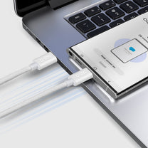 USB Cables – Braided cable USB-C 60W 1.5m - gray - Carlat