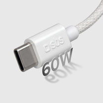 USB Cables – Braided cable USB-C 60W 1.5m - gray - Carlat