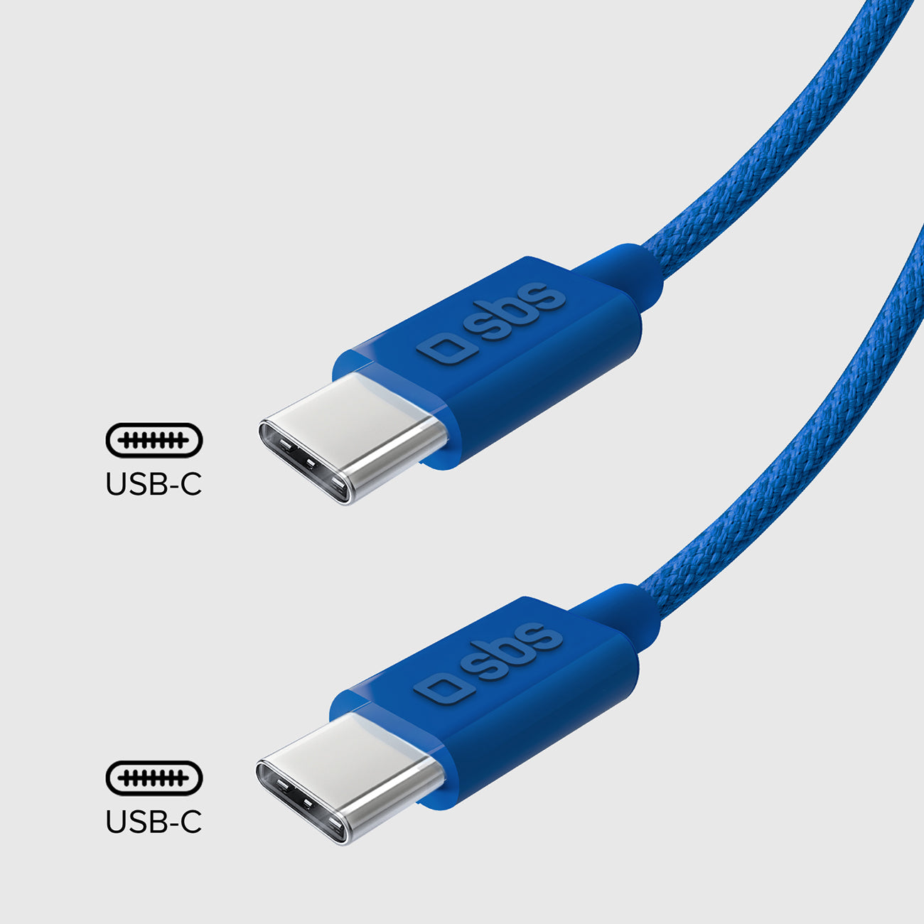 USB Cables – Braided cable USB-C - USB-C 60W 1.5m - Carlat