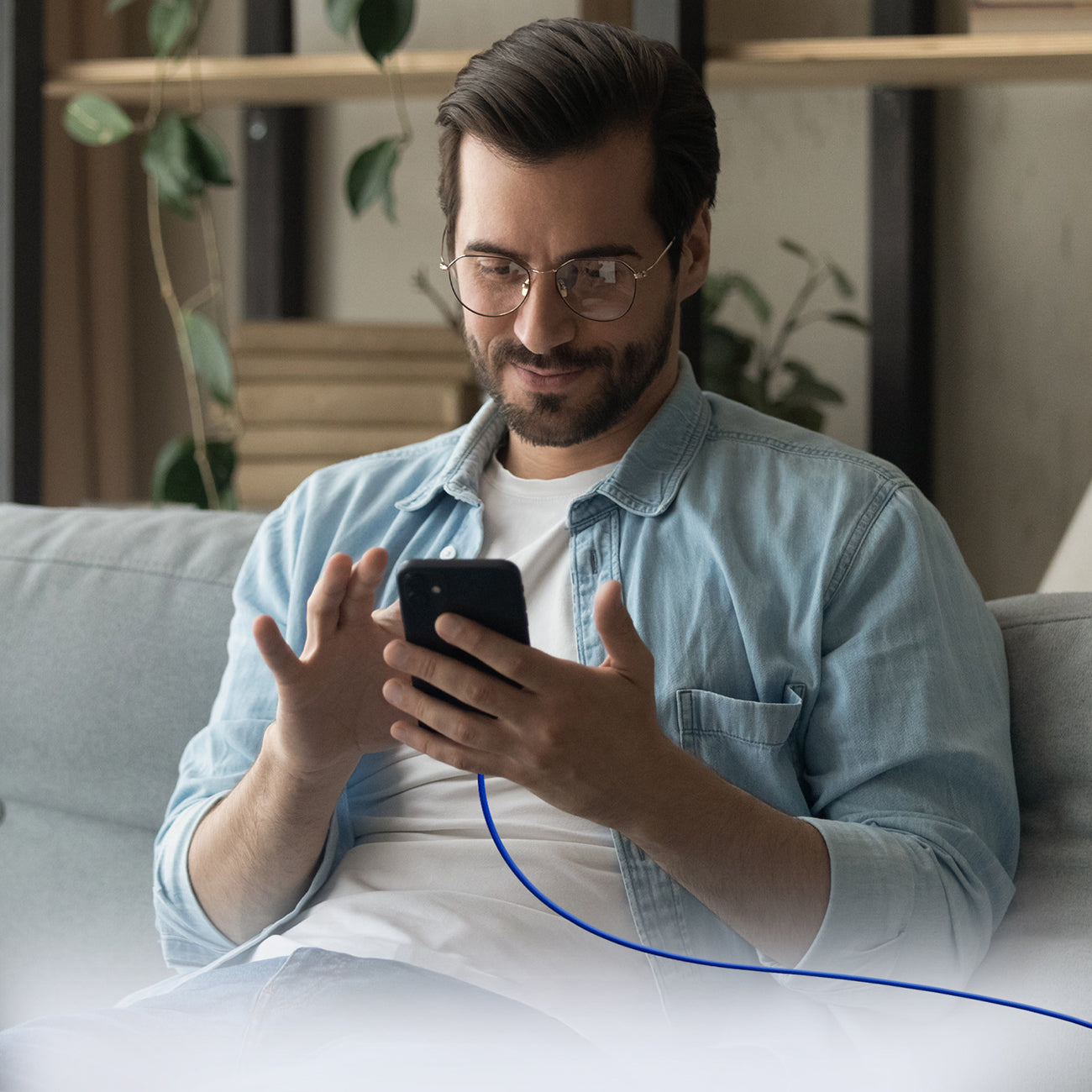 USB Cables – Braided cable USB-C - USB-C 60W 1.5m - Carlat
