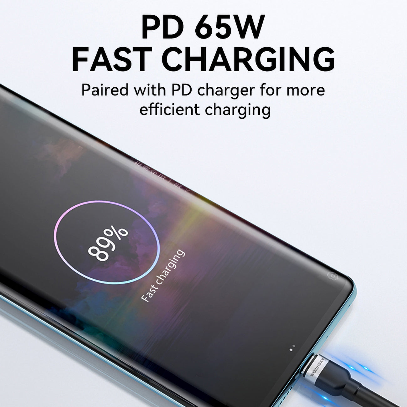 USB Cables – Braided cable USB-C - USB-C PD 65W - Carlat