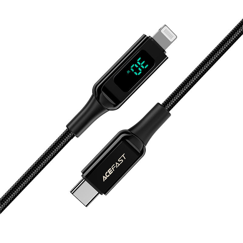 USB Cables – Braided cable with LED screen for iPhone - Carlat