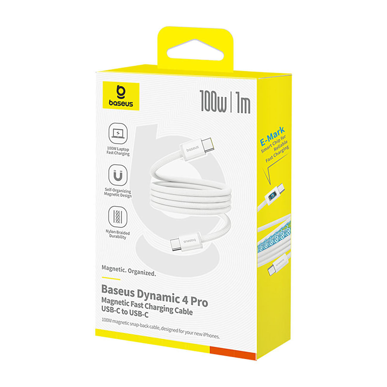 USB Cables – Braided magnetic cable USB-C 100W 1m - Carlat