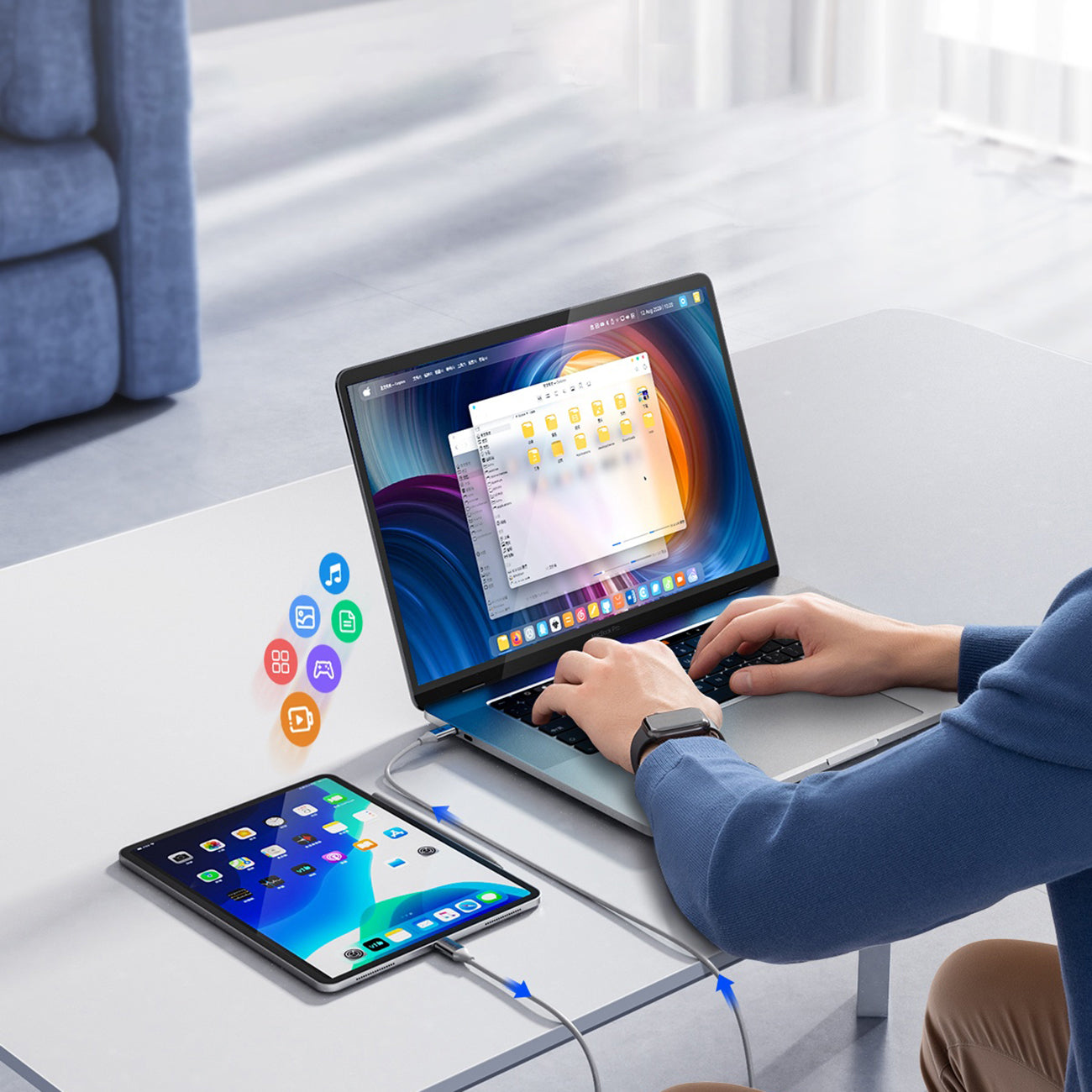 USB Cables – CDX 100W 5A Power Delivery USB-C cable - Carlat