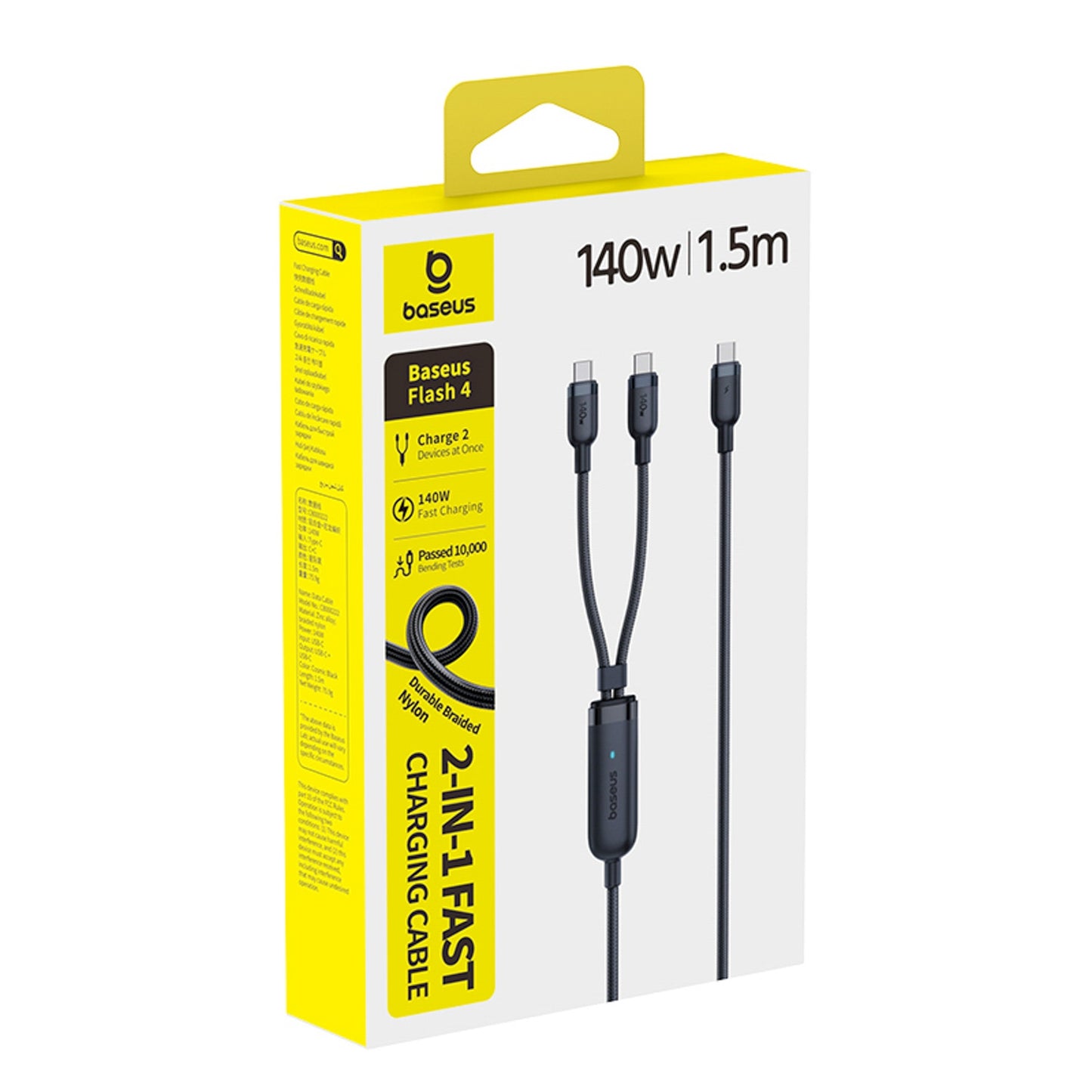 USB Cables – Cable 2in1 USB-C - 2x USB-C 140W - Carlat