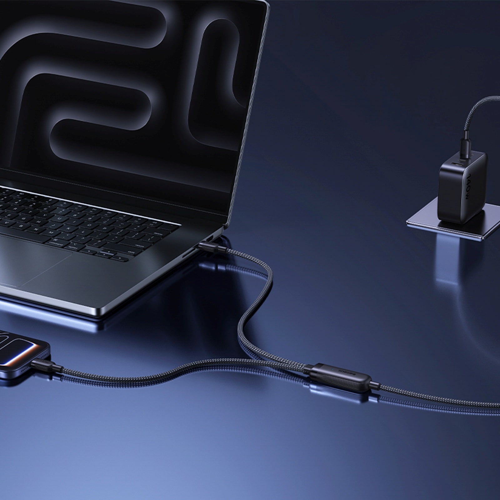 USB Cables – Cable 2in1 USB-C - 2x USB-C 140W - Carlat