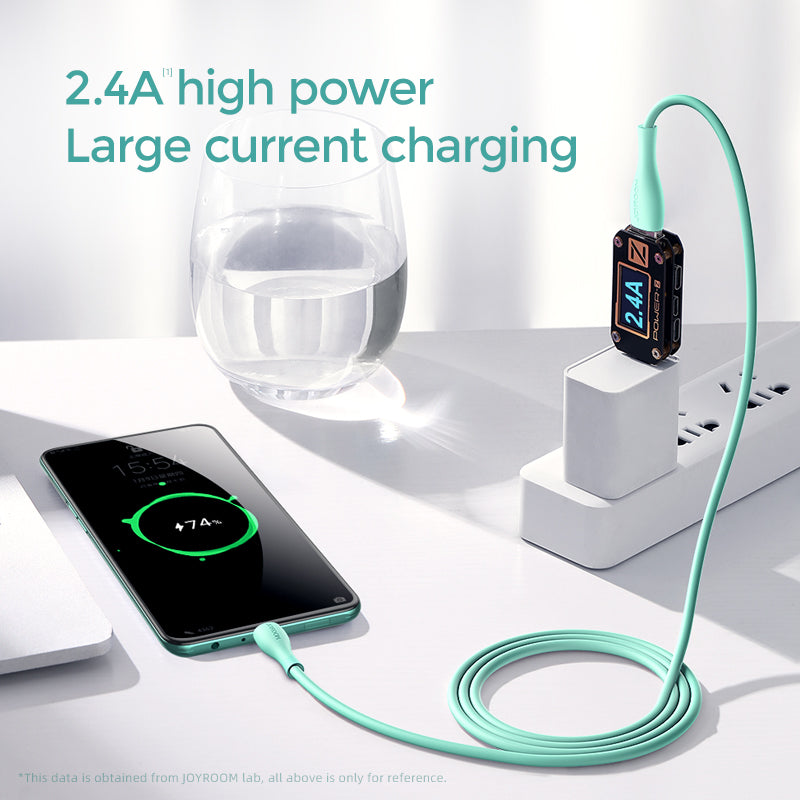 USB Cables – Cable USB-A - microUSB 3A, charging indicator, - Carlat