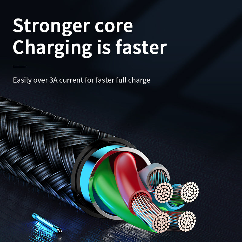USB Cables – Cable USB-A - microUSB 3A charging indicator, - Carlat
