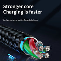 USB Cables – Cable USB-A - microUSB 3A charging indicator, - Carlat
