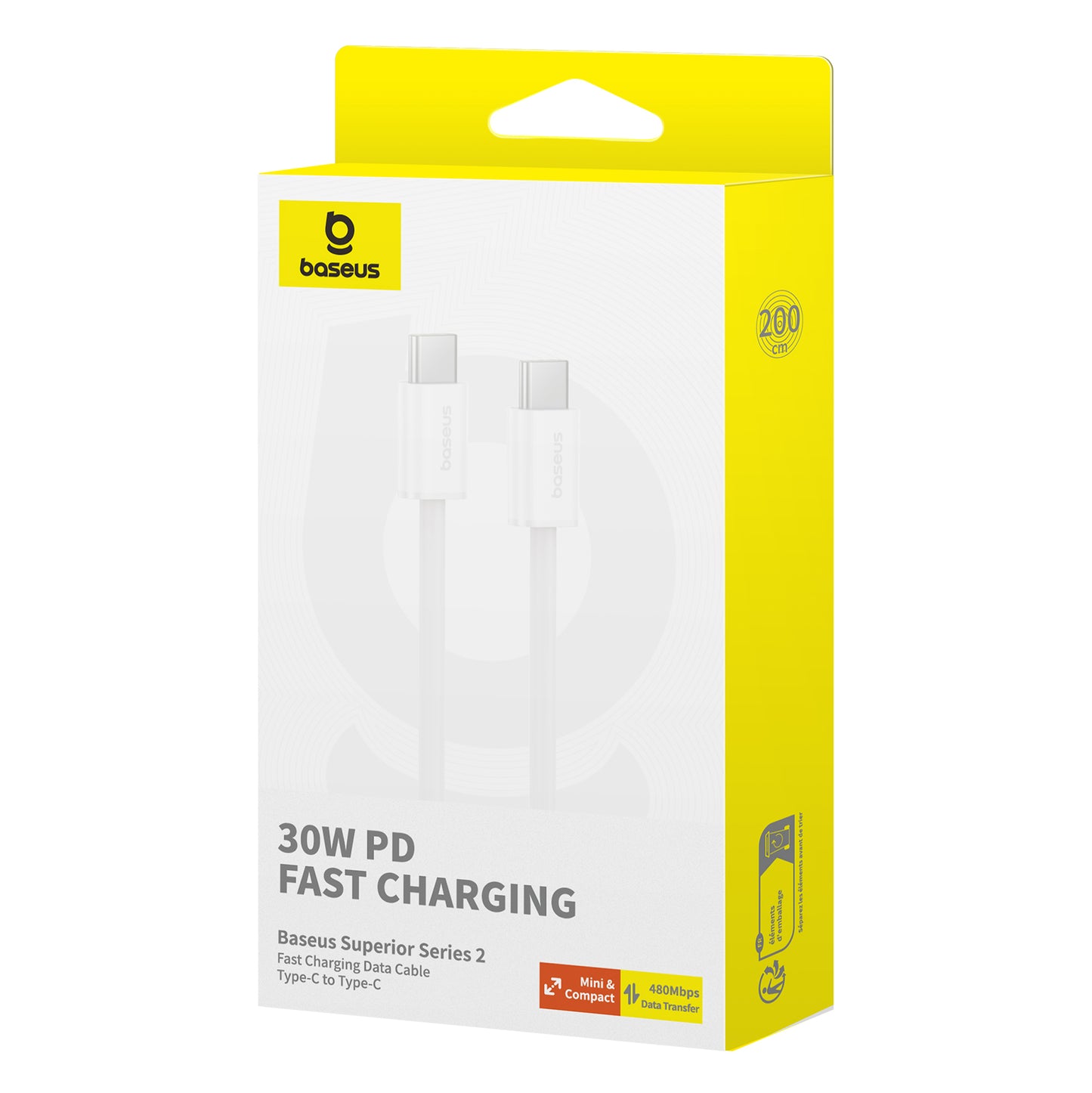 USB Cables – Cable USB-C 30W PD 480Mb/s Superior Series - Carlat