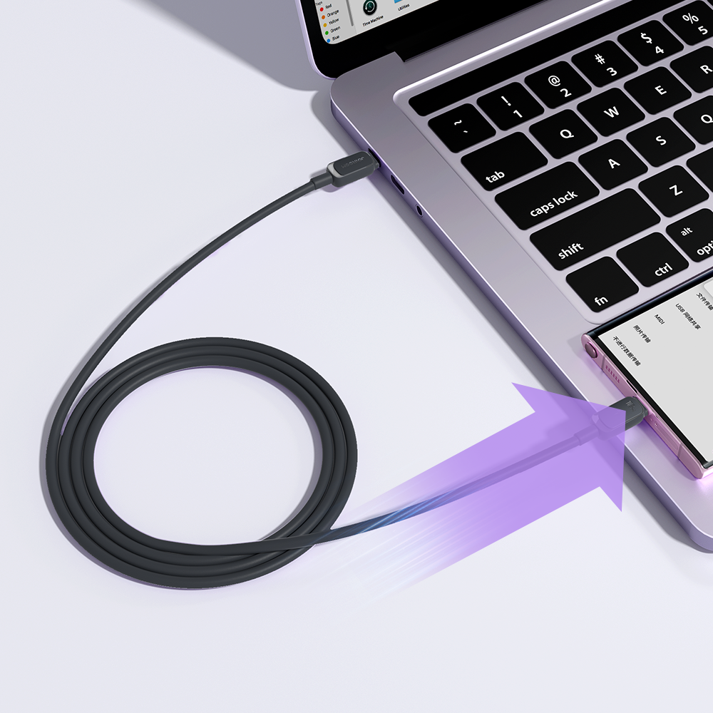 USB Cables – Cable USB-C - USB-C 100W 1.2m black - Carlat