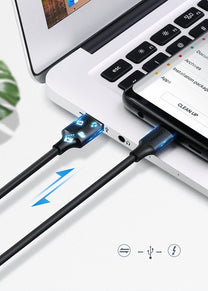 USB Cables – Cable USB - USB-C 2A 1m black - Carlat