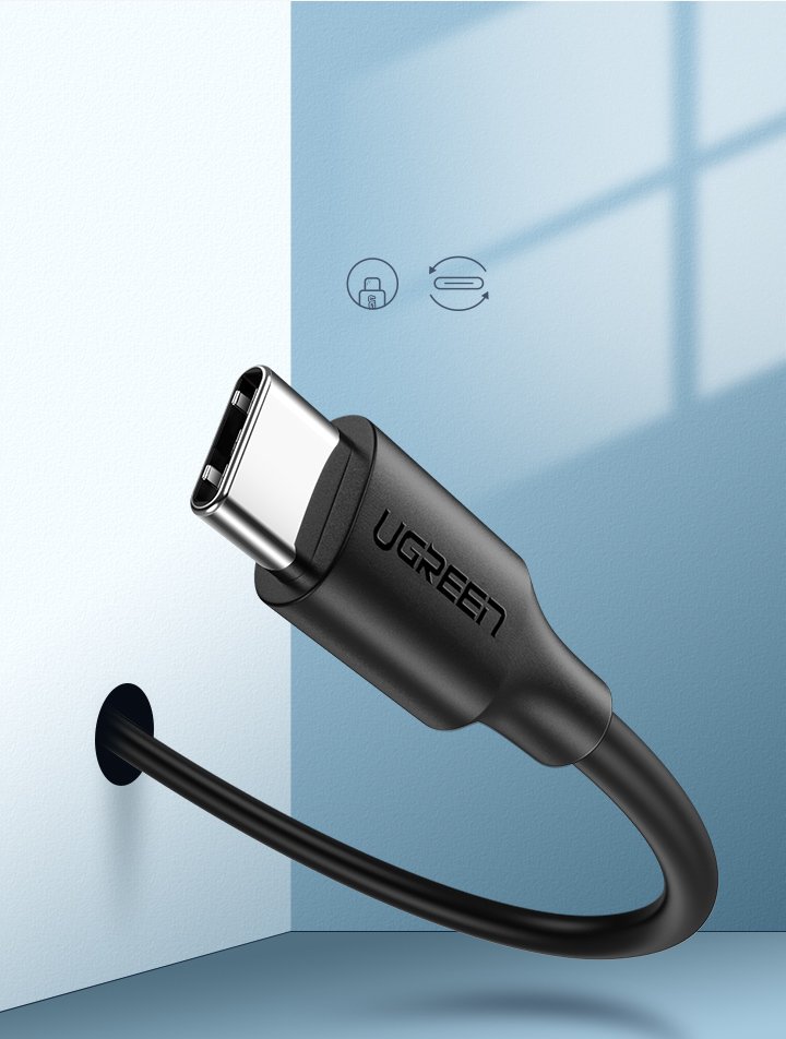 USB Cables – Cable USB - USB-C 2A 2m black - Carlat