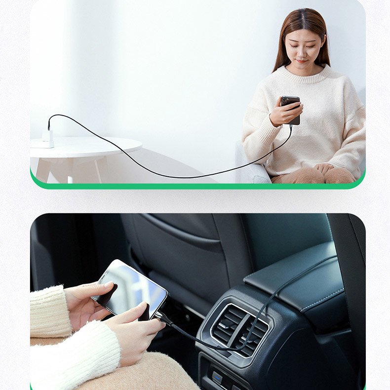 USB Cables – Cable for iPhone USB-C - Lightning Power - Carlat