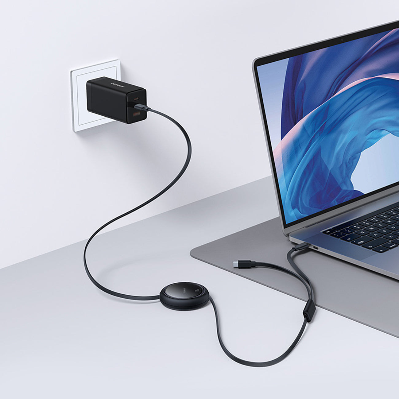USB Cables – Cable retractable USB-C - 2 x USB-C - Carlat