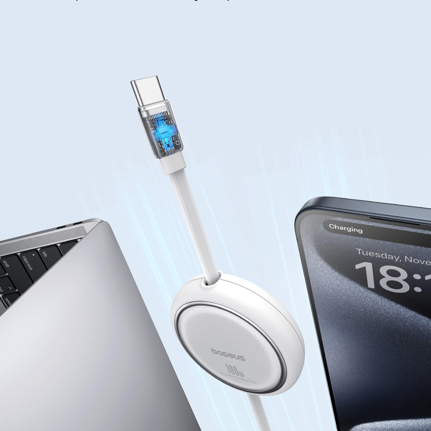 USB Cables – Cable retractable retractable cable USB-C 100W Free2Draw - Carlat
