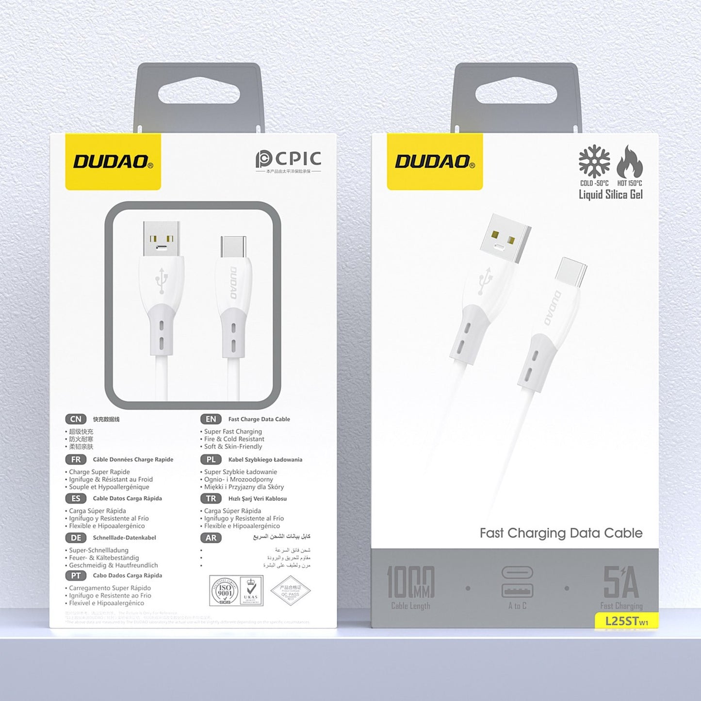 USB Cables – Cable with silicone braid USB-A - USB-C - Carlat