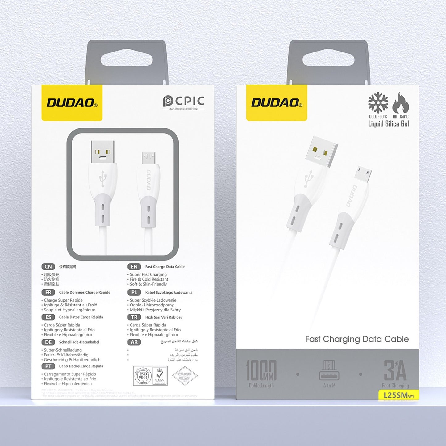 USB Cables – Cable with silicone braid USB-A - micro - Carlat