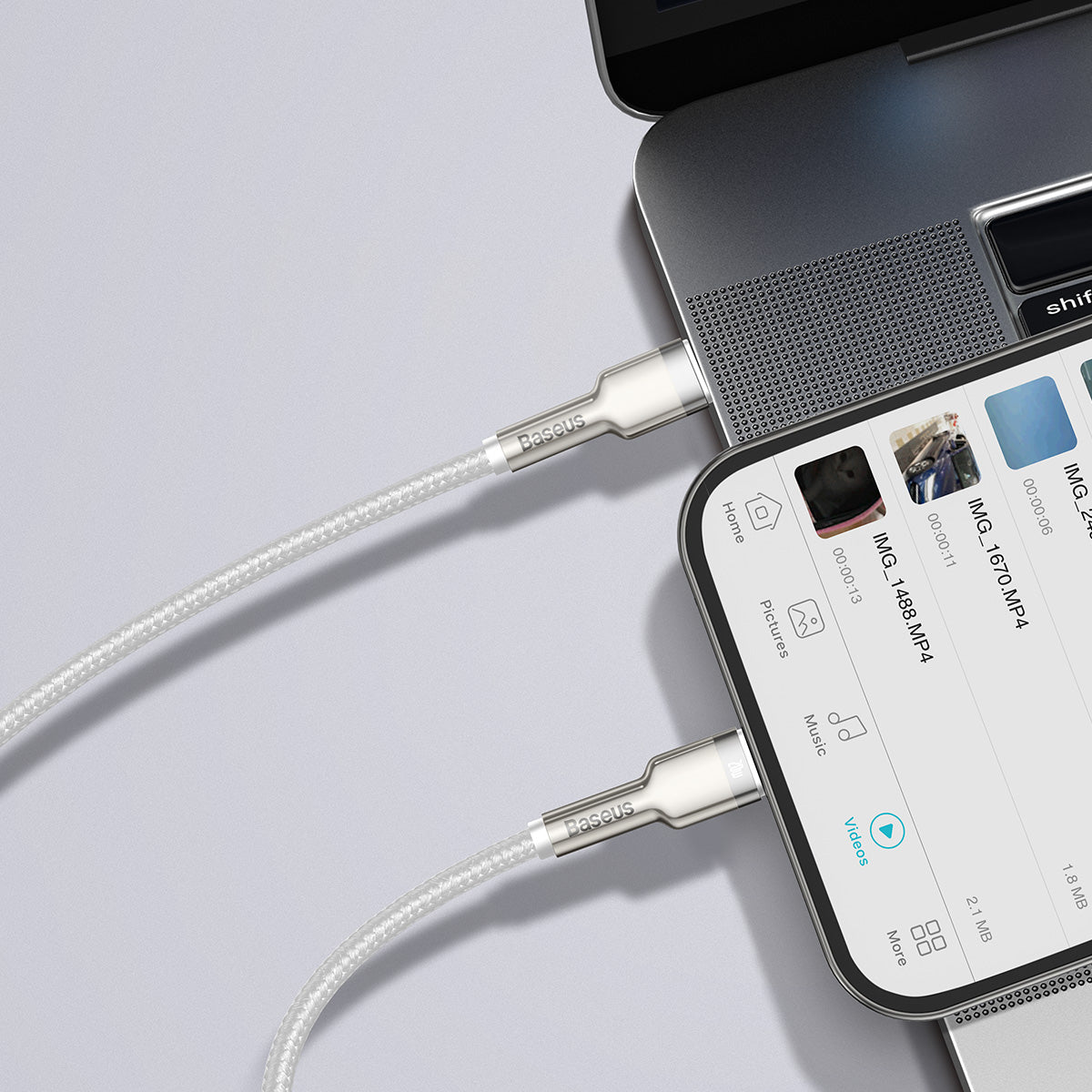 USB Cables – Cafule Series Metal Data USB-C - iPhone - Carlat