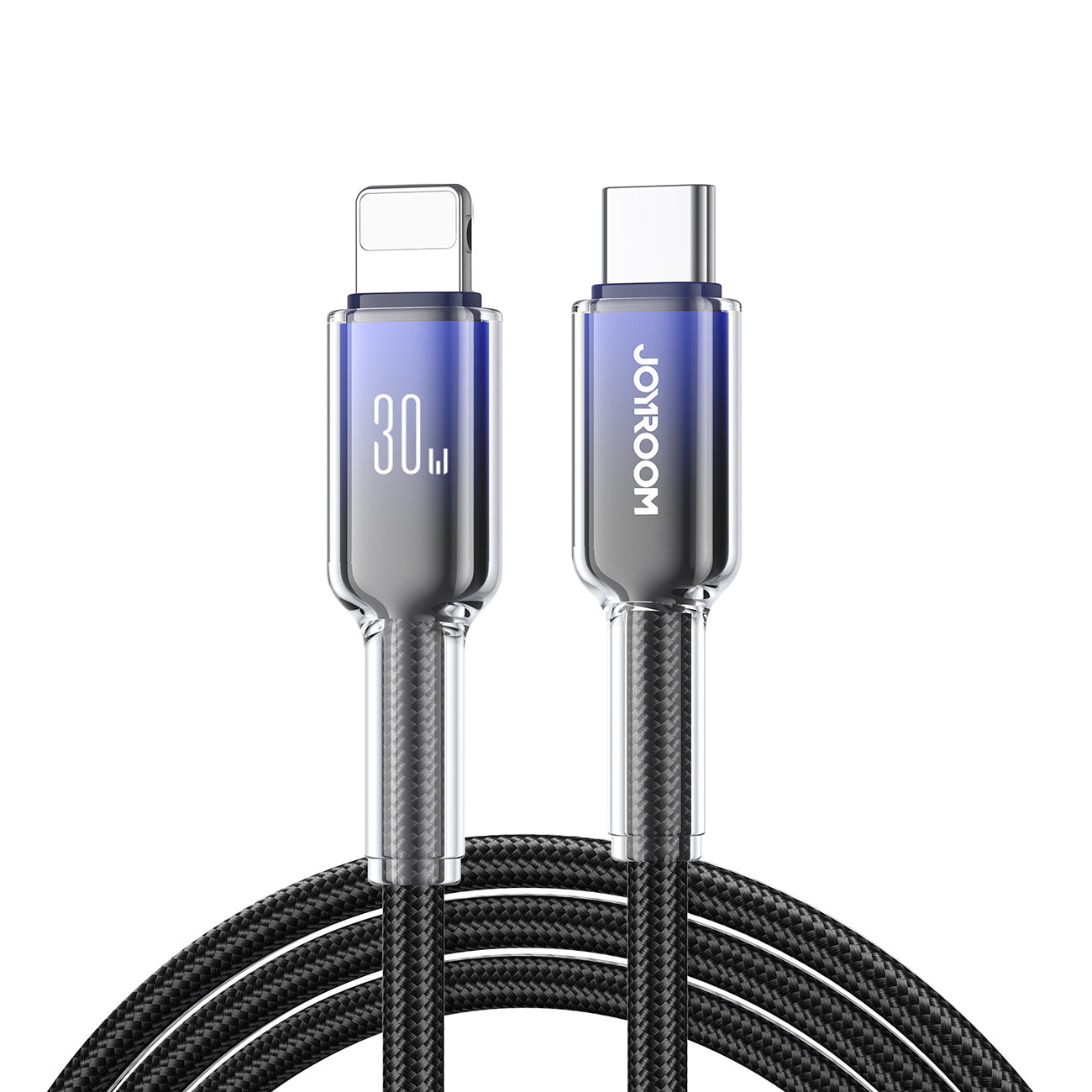 USB Cables – Crystal-Clear Series 30W USB-C - iPhone Lightning - Carlat