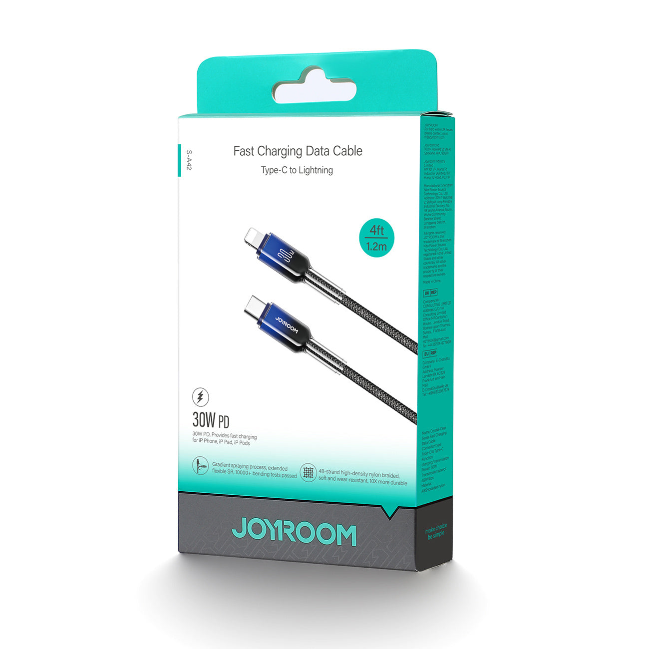 USB Cables – Crystal-Clear Series 30W USB-C - iPhone Lightning - Carlat