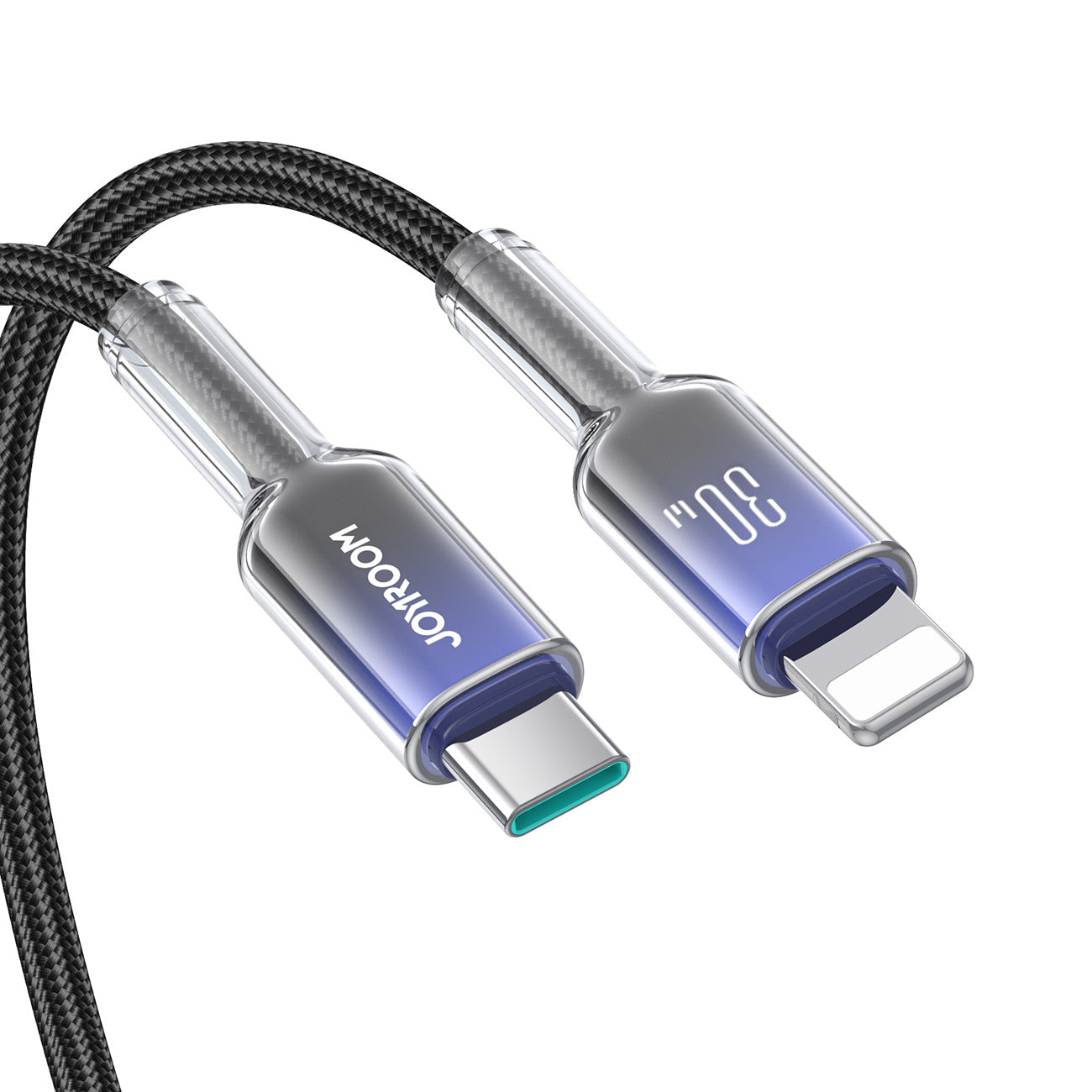 USB Cables – Crystal-Clear Series 30W USB-C - iPhone Lightning - Carlat