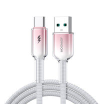 USB Cables – Crystal-Clear Series 3A USB-A - USB-C cable - Carlat