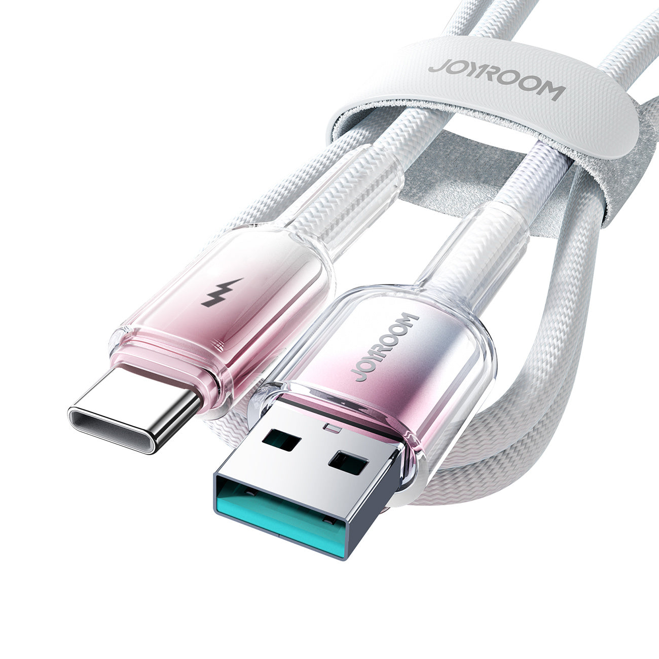 USB Cables – Crystal-Clear Series 3A USB-A - USB-C cable - Carlat