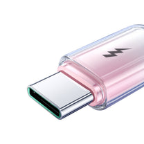 USB Cables – Crystal-Clear Series 3A USB-A - USB-C cable - Carlat