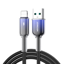 USB Cables – Crystal-Clear Series 3A USB-A - iPhone Lightning - Carlat