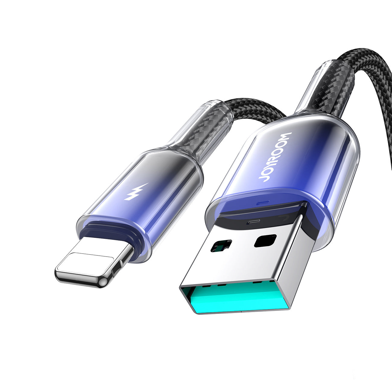 USB Cables – Crystal-Clear Series 3A USB-A - iPhone Lightning - Carlat