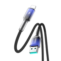USB Cables – Crystal-Clear Series 3A USB-A - iPhone Lightning - Carlat