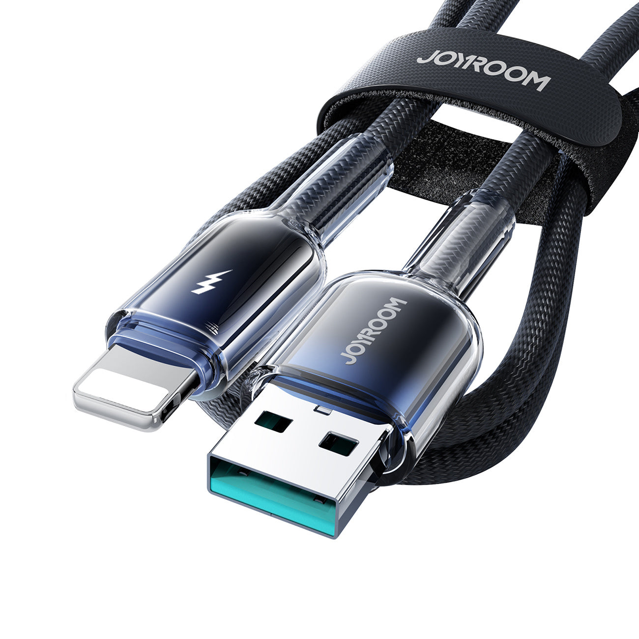 USB Cables – Crystal-Clear Series 3A USB-A - iPhone Lightning - Carlat