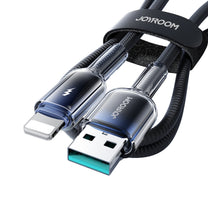 USB Cables – Crystal-Clear Series 3A USB-A - iPhone Lightning - Carlat