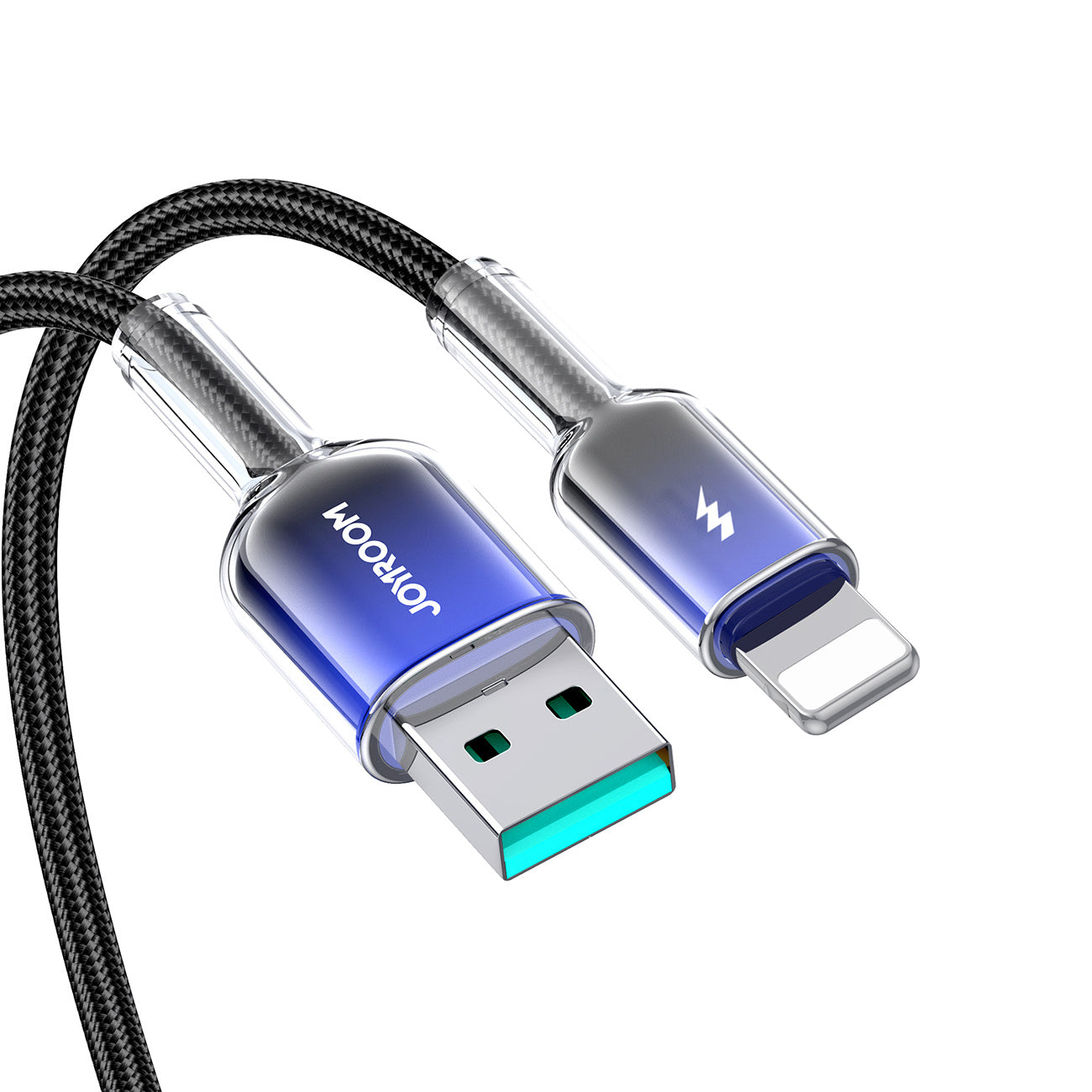 USB Cables – Crystal-Clear Series 3A USB-A - iPhone Lightning - Carlat