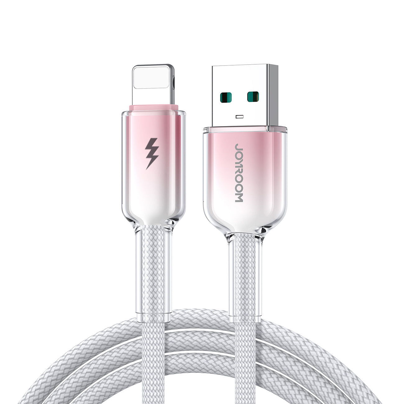 USB Cables – Crystal-Clear Series 3A USB-A - iPhone Lightning - Carlat